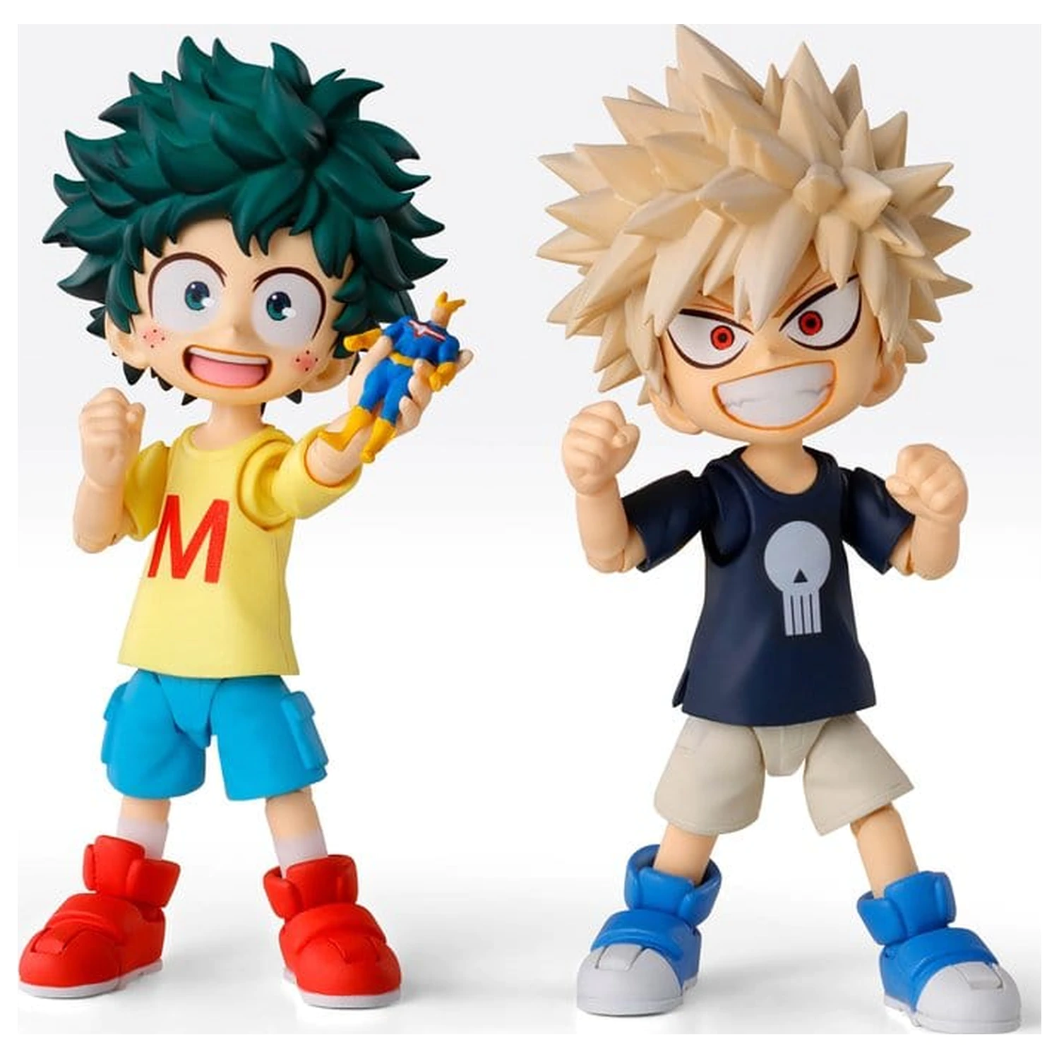 My Hero Academia S.H.Figuarts akcijska figura Izuku Midoriya & Katsuki Bakugo -Childhood Set- 9 cm fotografija proizvoda