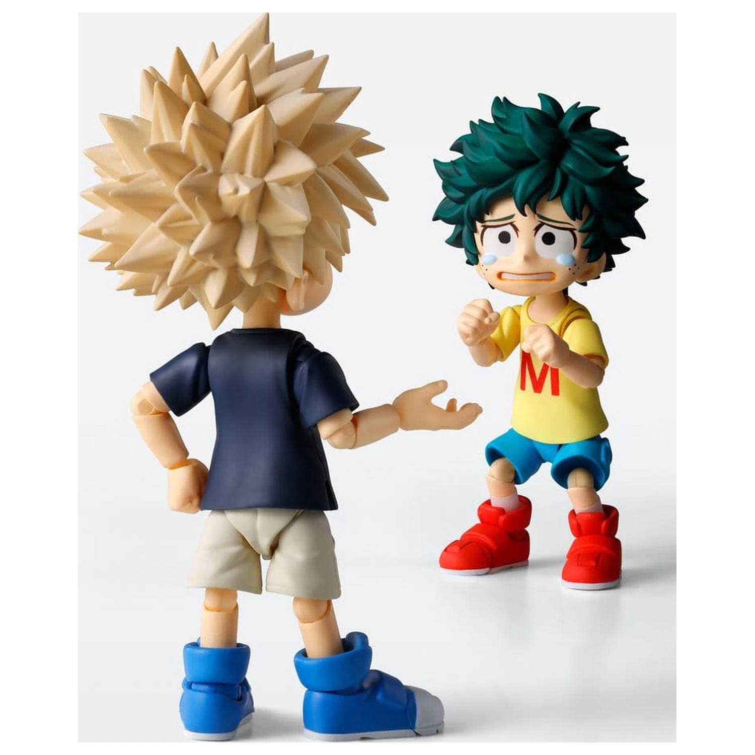 My Hero Academia S.H.Figuarts akcijska figura Izuku Midoriya & Katsuki Bakugo -Childhood Set- 9 cm fotografija proizvoda