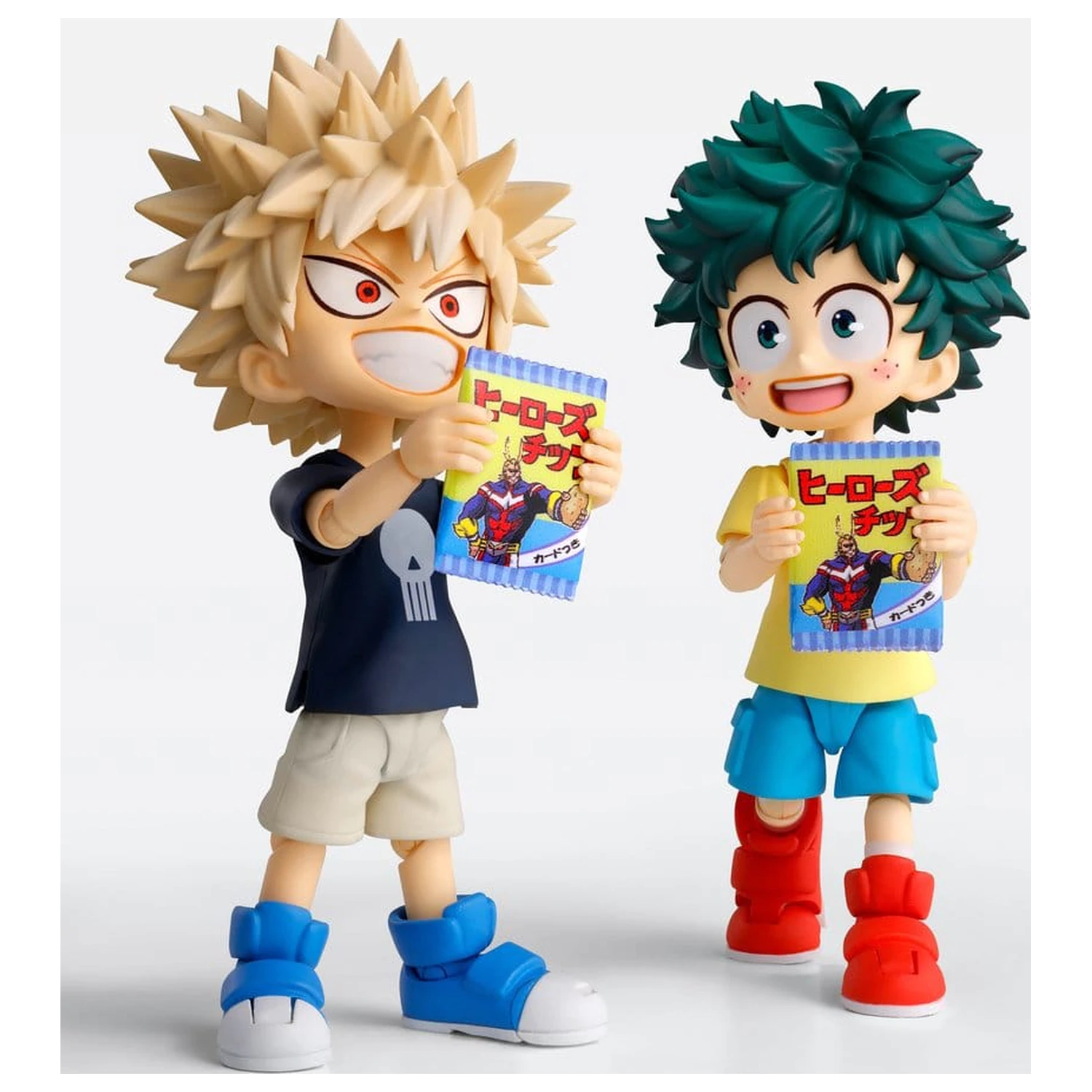 My Hero Academia S.H.Figuarts akcijska figura Izuku Midoriya & Katsuki Bakugo -Childhood Set- 9 cm fotografija proizvoda