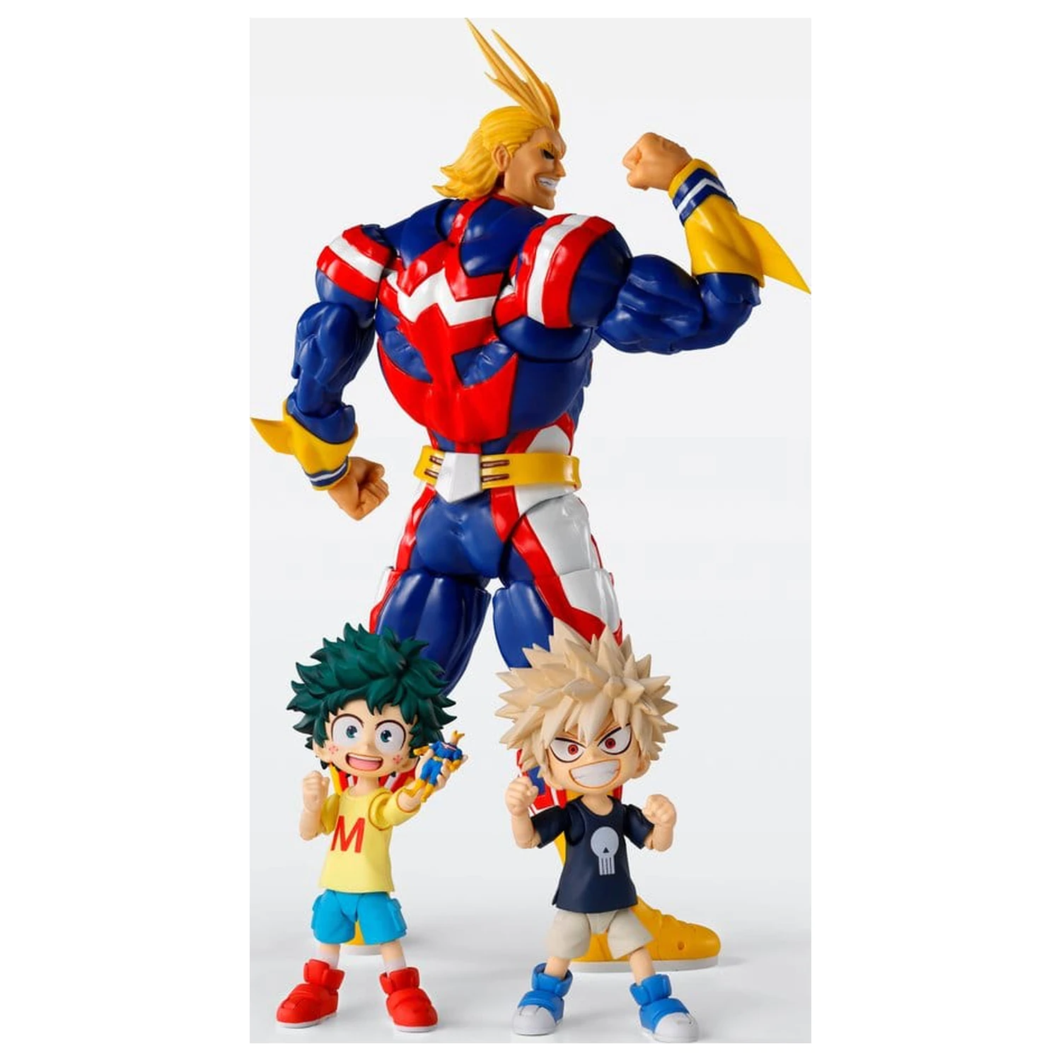 My Hero Academia S.H.Figuarts akcijska figura Izuku Midoriya & Katsuki Bakugo -Childhood Set- 9 cm fotografija proizvoda