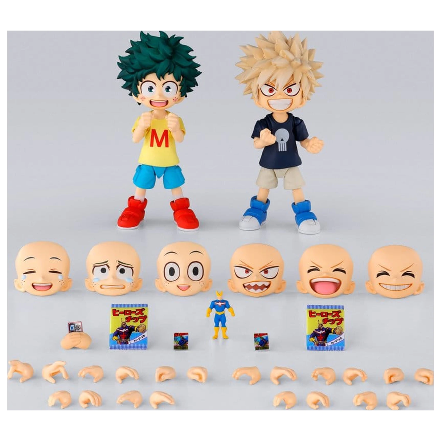 My Hero Academia S.H.Figuarts akcijska figura Izuku Midoriya & Katsuki Bakugo -Childhood Set- 9 cm fotografija proizvoda