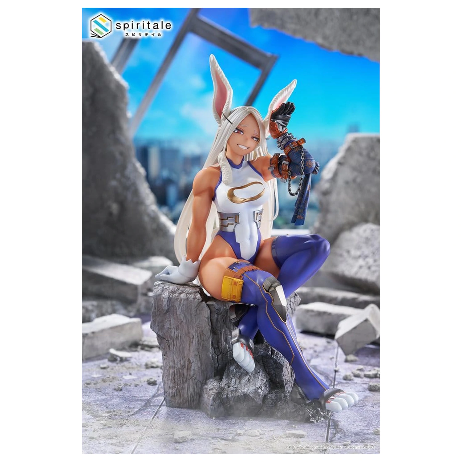 My Hero Academia Spiritale PVC figura Mirko -Rabbit- u mjerilu 1/7, 24 cm fotografija proizvoda