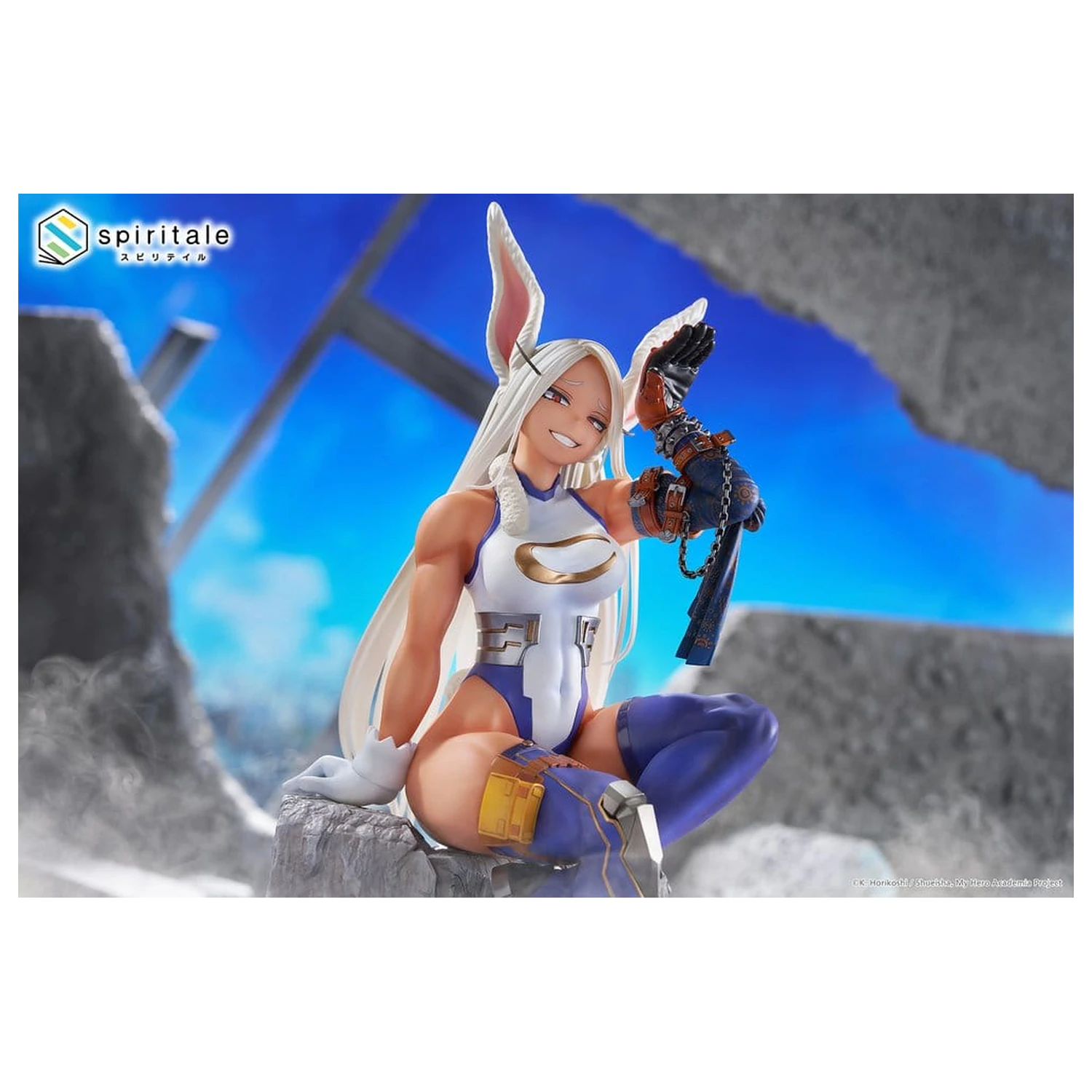 My Hero Academia Spiritale PVC figura Mirko -Rabbit- u mjerilu 1/7, 24 cm fotografija proizvoda