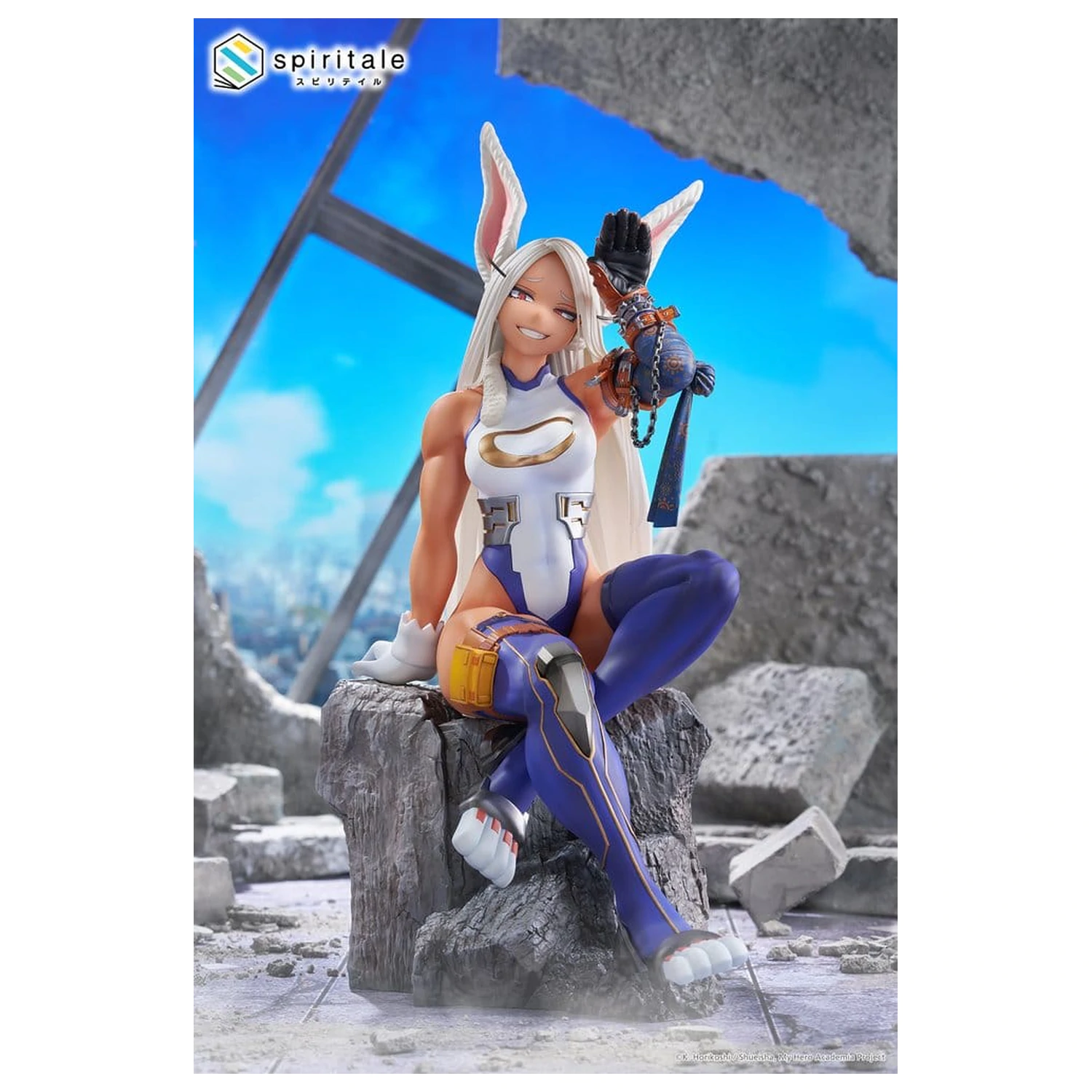 My Hero Academia Spiritale PVC figura Mirko -Rabbit- u mjerilu 1/7, 24 cm fotografija proizvoda