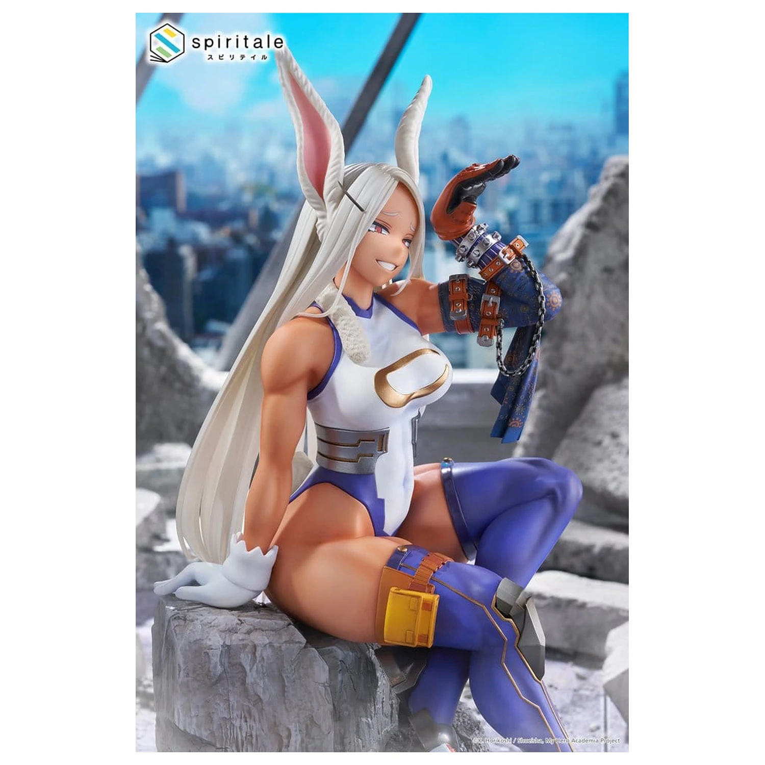 My Hero Academia Spiritale PVC figura Mirko -Rabbit- u mjerilu 1/7, 24 cm fotografija proizvoda