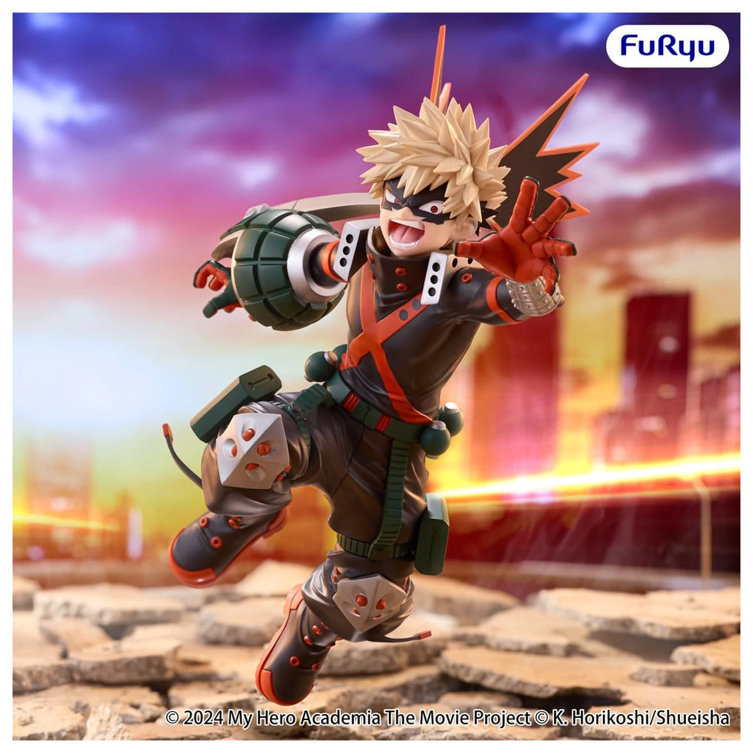 My Hero Academia: You're Next Muchute PVC figura Katsuki Bakugo 25 cm fotografija proizvoda