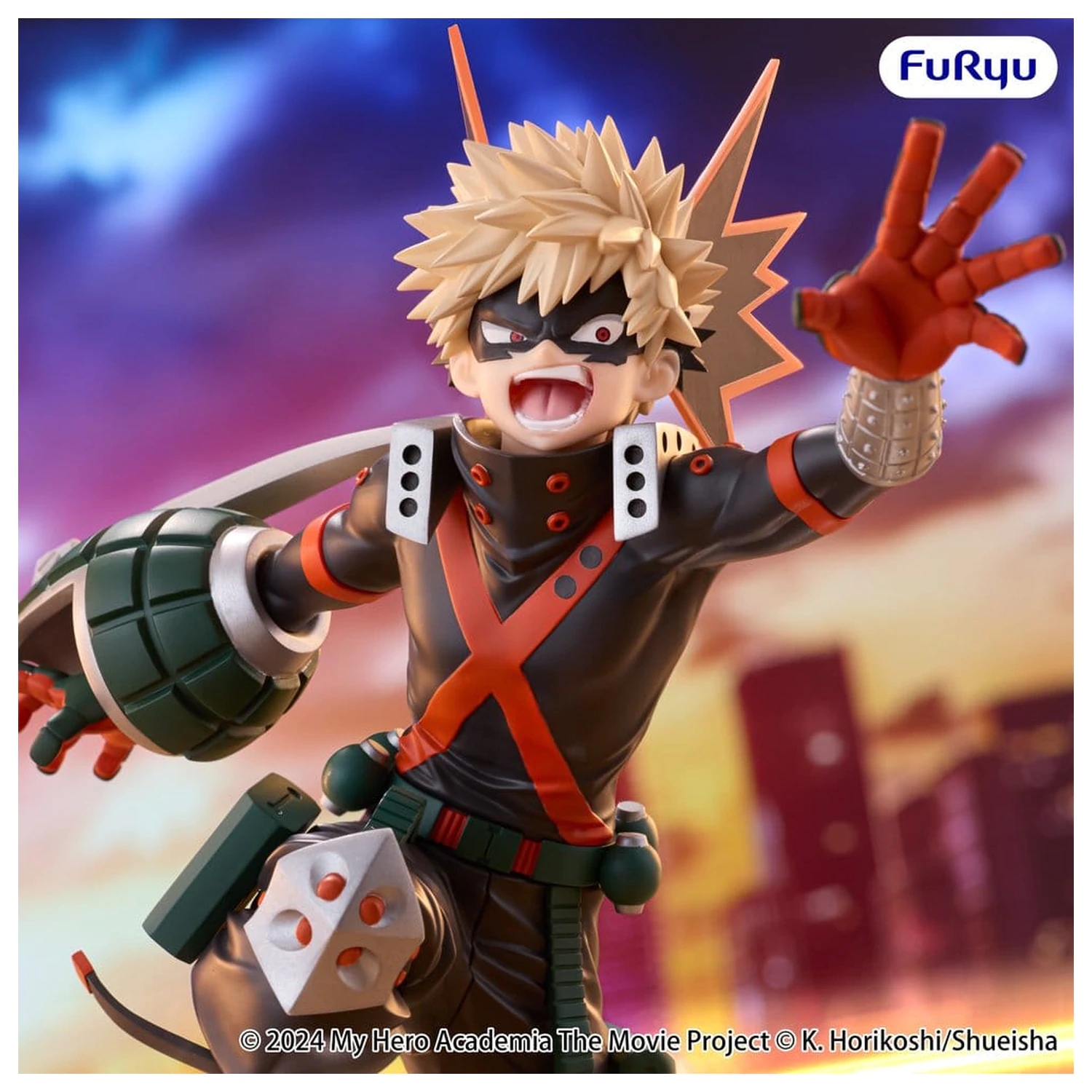 My Hero Academia: You're Next Muchute PVC figura Katsuki Bakugo 25 cm fotografija proizvoda