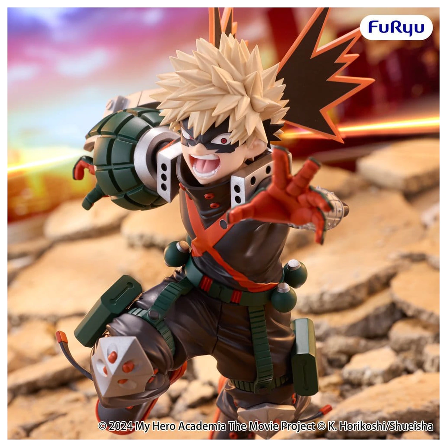 My Hero Academia: You're Next Muchute PVC figura Katsuki Bakugo 25 cm fotografija proizvoda