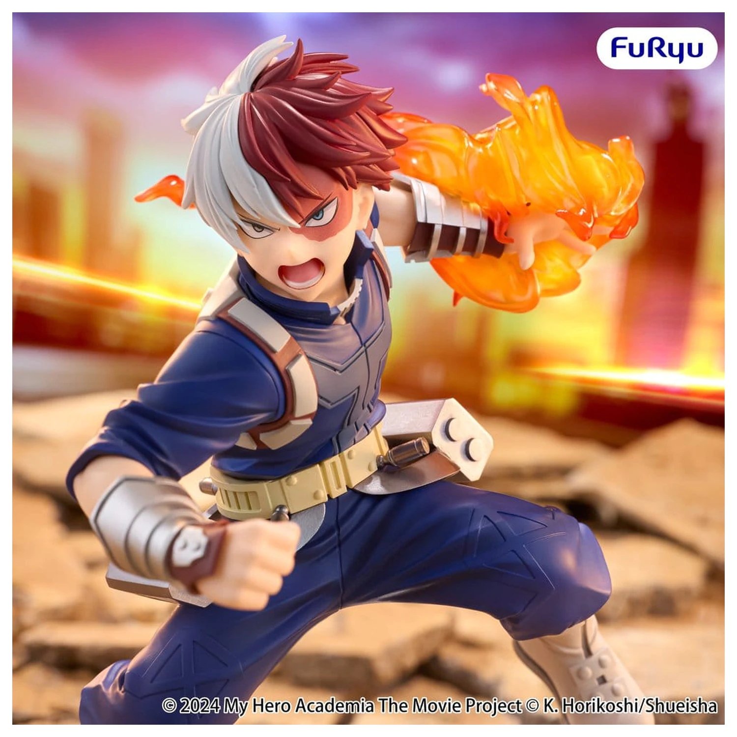 My Hero Academia: You're Next PVC figura Muchute Shoto Todoroki 17 cm fotografija proizvoda