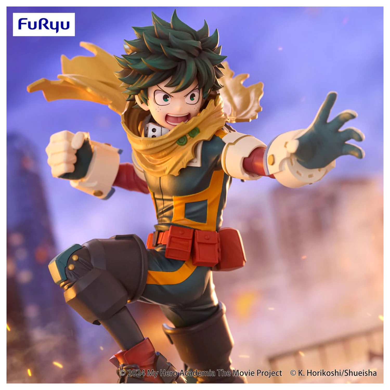 My Hero Academia: You're Next Trio-Try-iT PVC Kip Izuku Midoriya 21 cm fotografija proizvoda