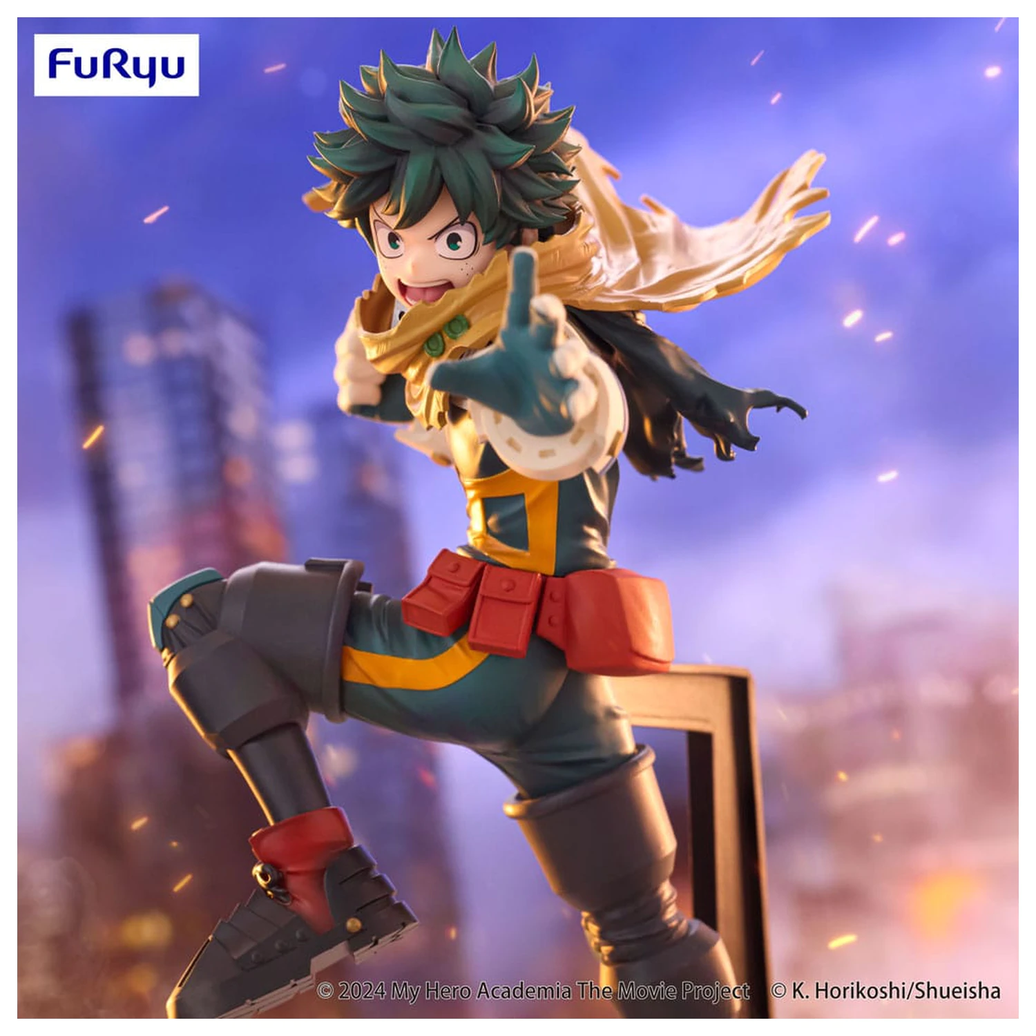 My Hero Academia: You're Next Trio-Try-iT PVC Kip Izuku Midoriya 21 cm fotografija proizvoda