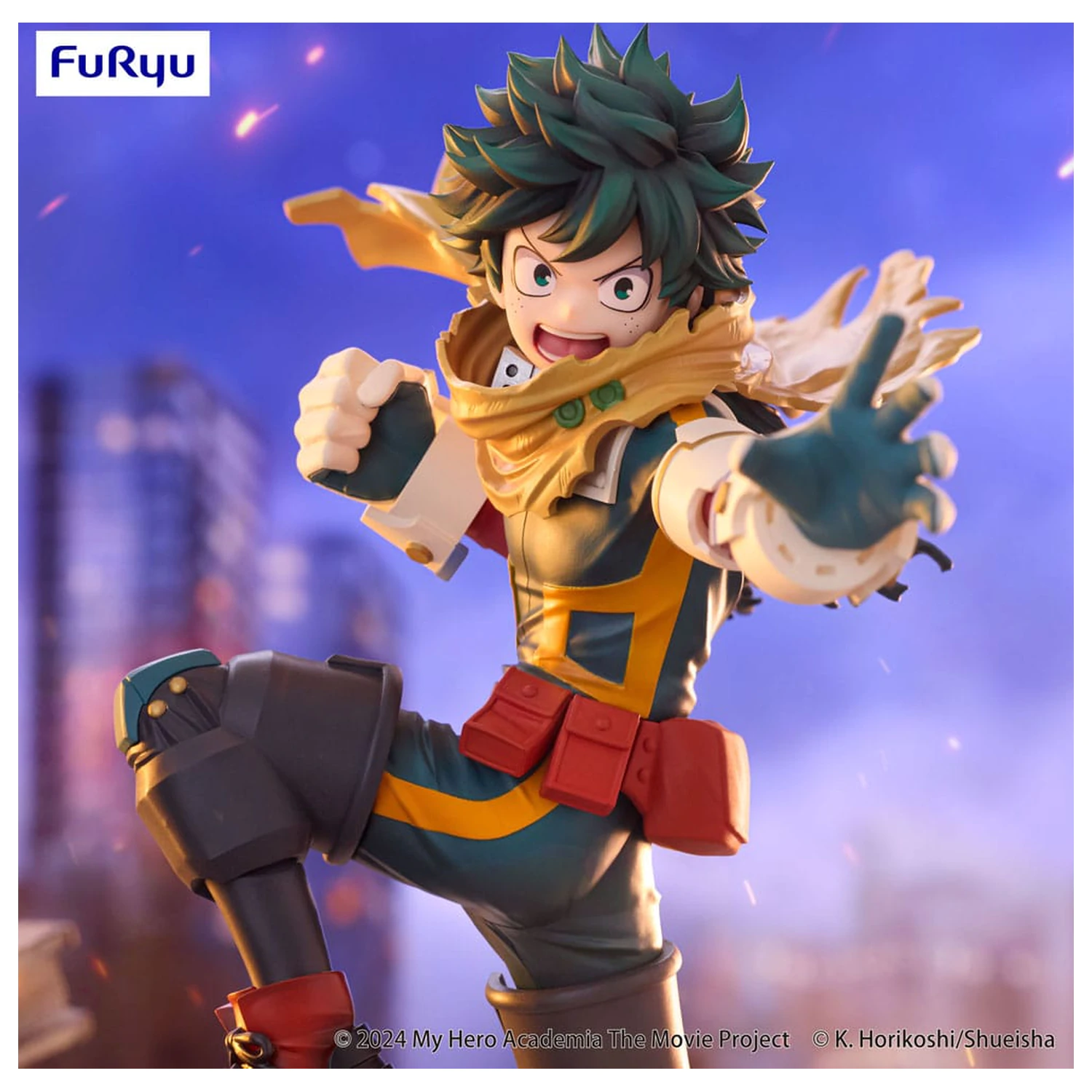 My Hero Academia: You're Next Trio-Try-iT PVC Kip Izuku Midoriya 21 cm fotografija proizvoda