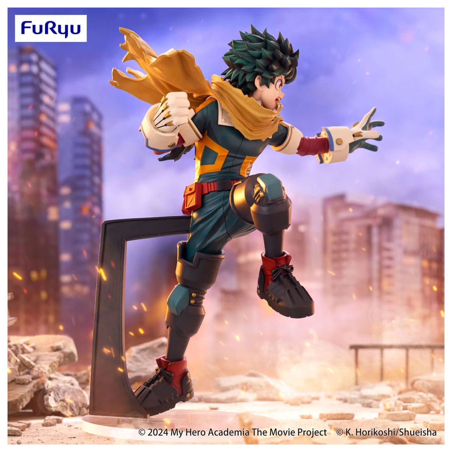 My Hero Academia: You're Next Trio-Try-iT PVC Kip Izuku Midoriya 21 cm fotografija proizvoda
