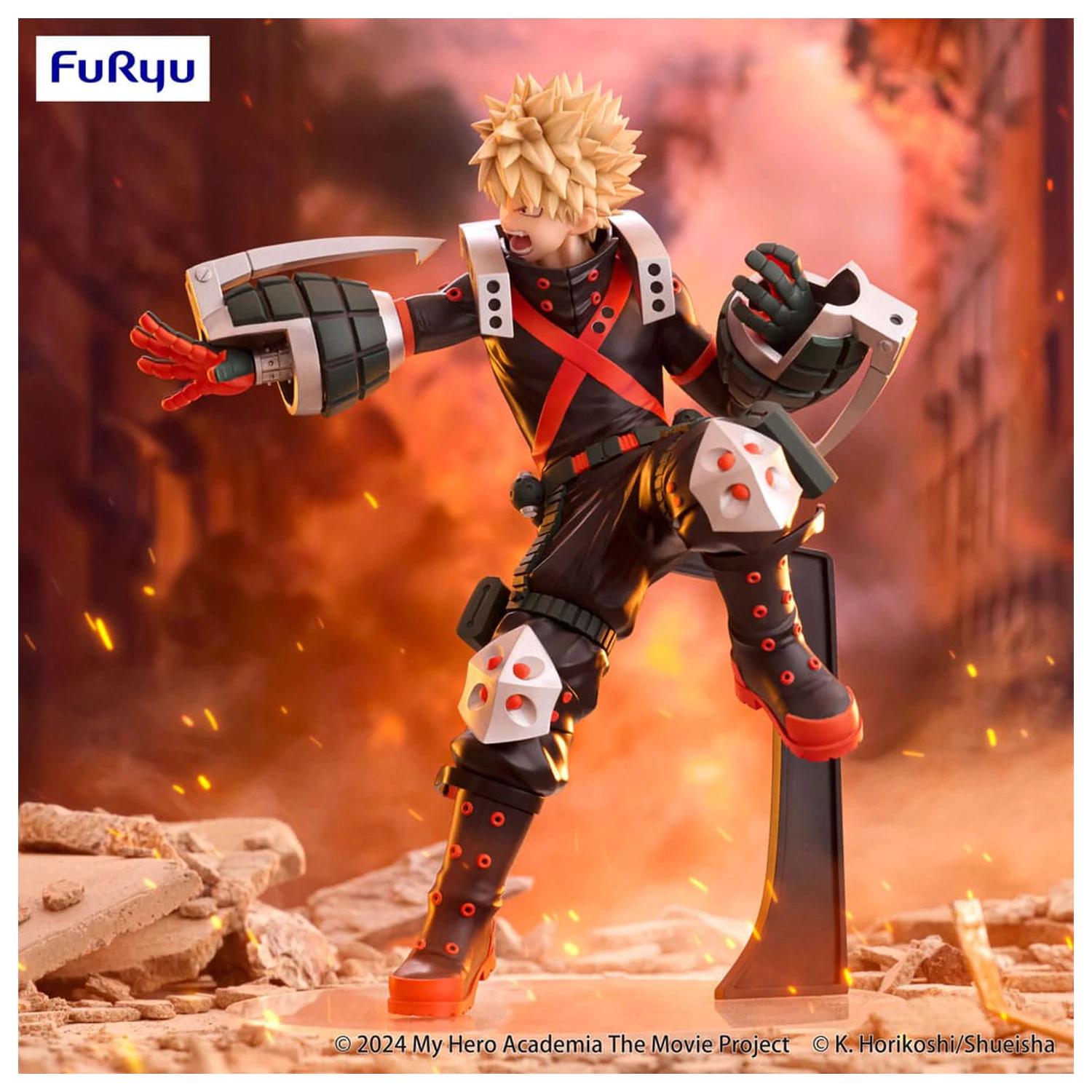 My Hero Academia: You're Next Trio-Try-iT PVC Kip Katsuki Bakugo 21 cm fotografija proizvoda