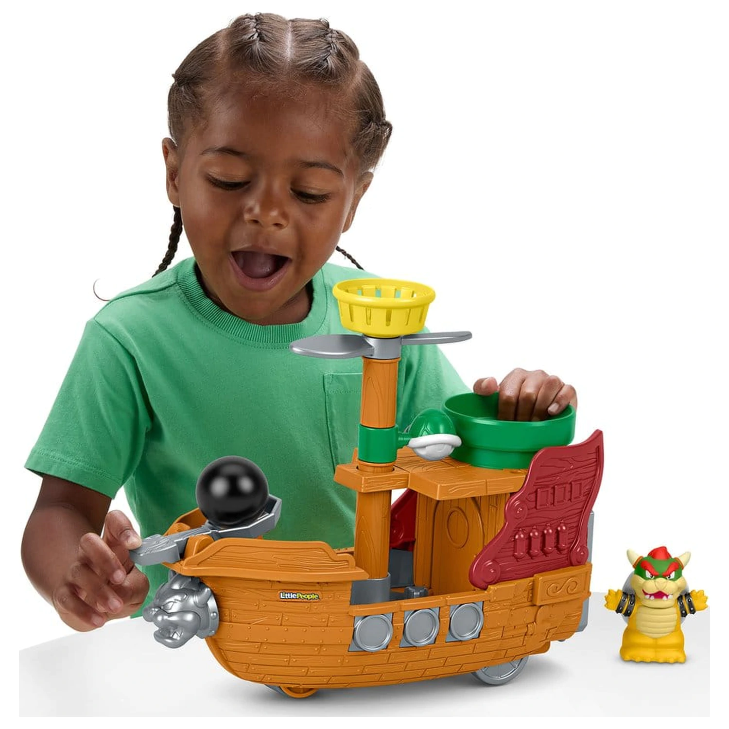 My Mario Little People Set za igru Bowser's Airship fotografija proizvoda