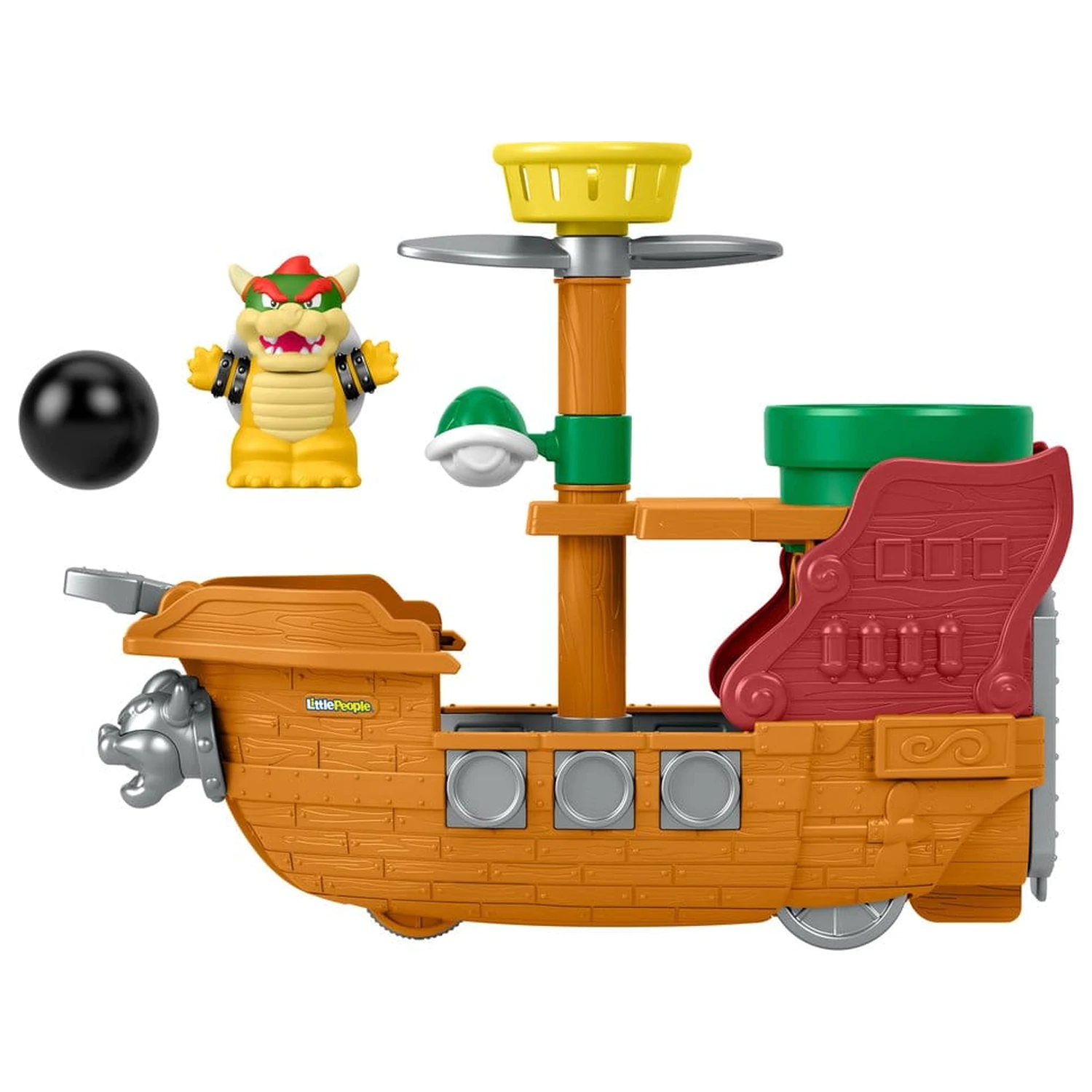 My Mario Little People Set za igru Bowser's Airship fotografija proizvoda