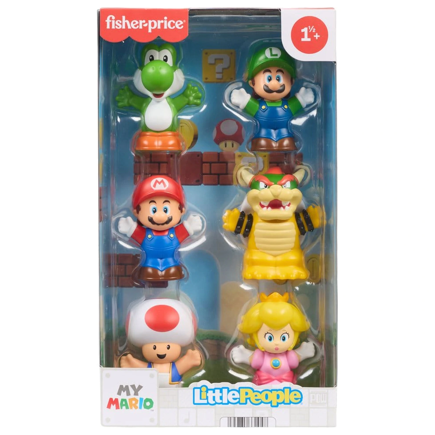 My Mario Little People Collector Mini Figura 6 komada 7 cm fotografija proizvoda