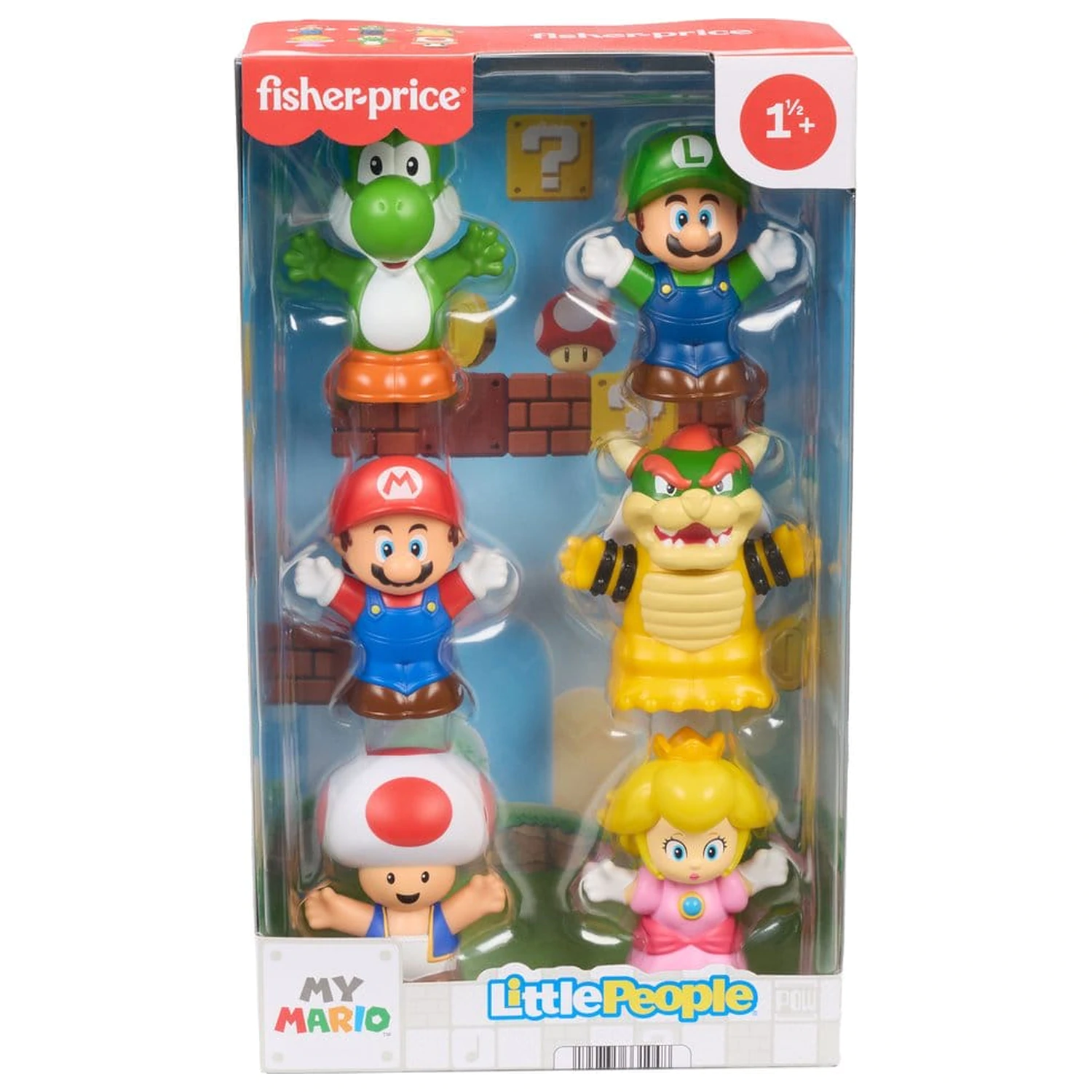 My Mario Little People Collector Mini Figura 6 komada 7 cm fotografija proizvoda