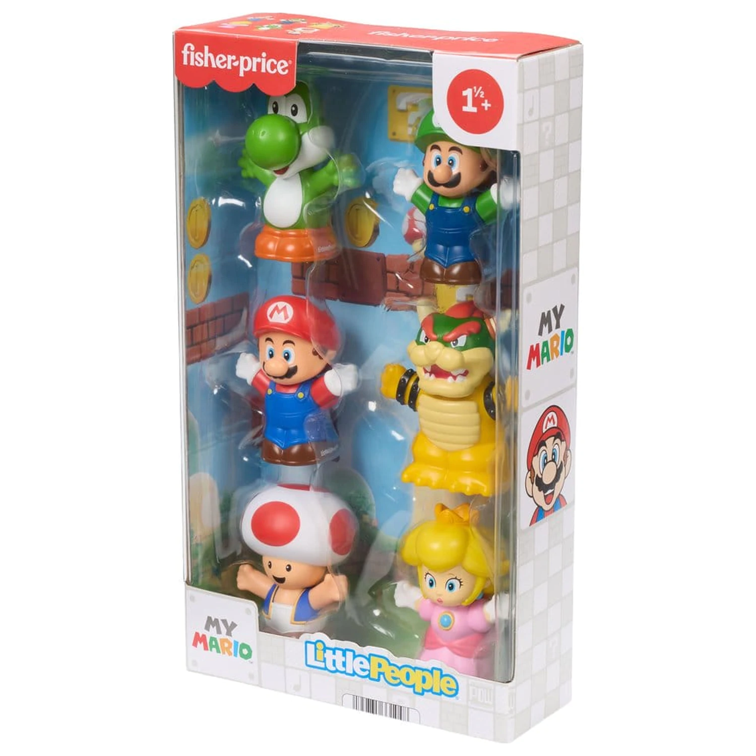 My Mario Little People Collector Mini Figura 6 komada 7 cm fotografija proizvoda