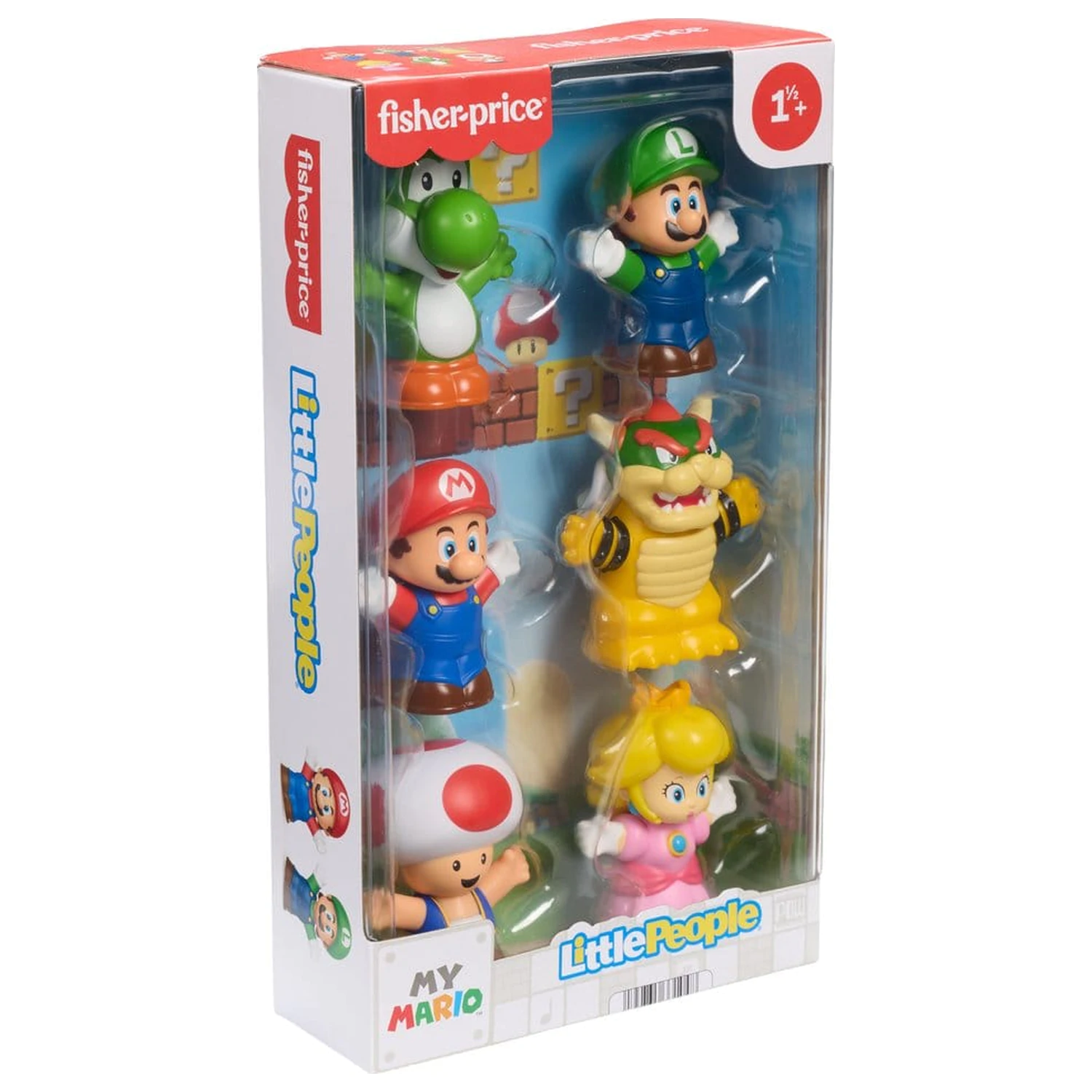 My Mario Little People Collector Mini Figura 6 komada 7 cm fotografija proizvoda
