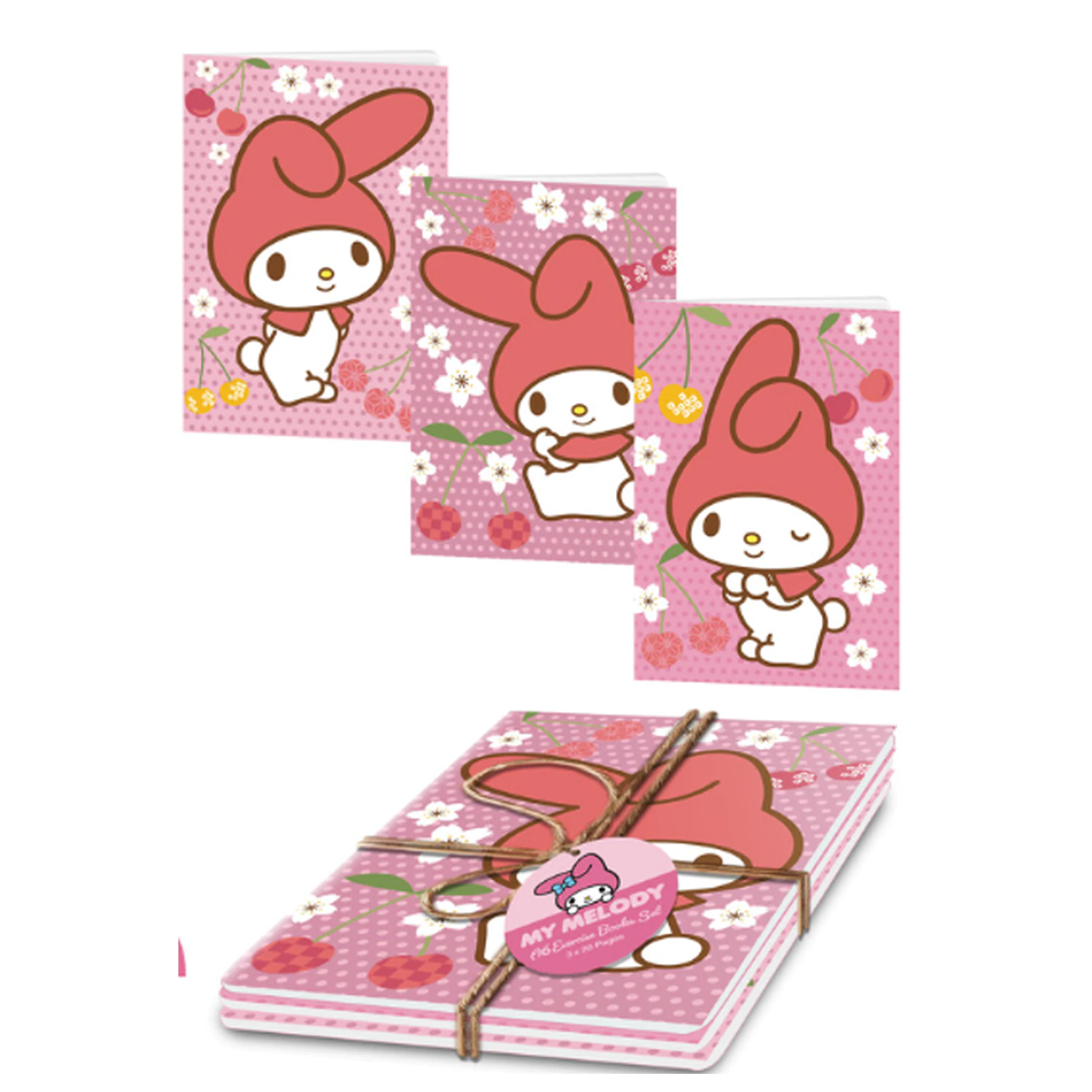 My Melody Set od 3 bilježnice fotografija proizvoda