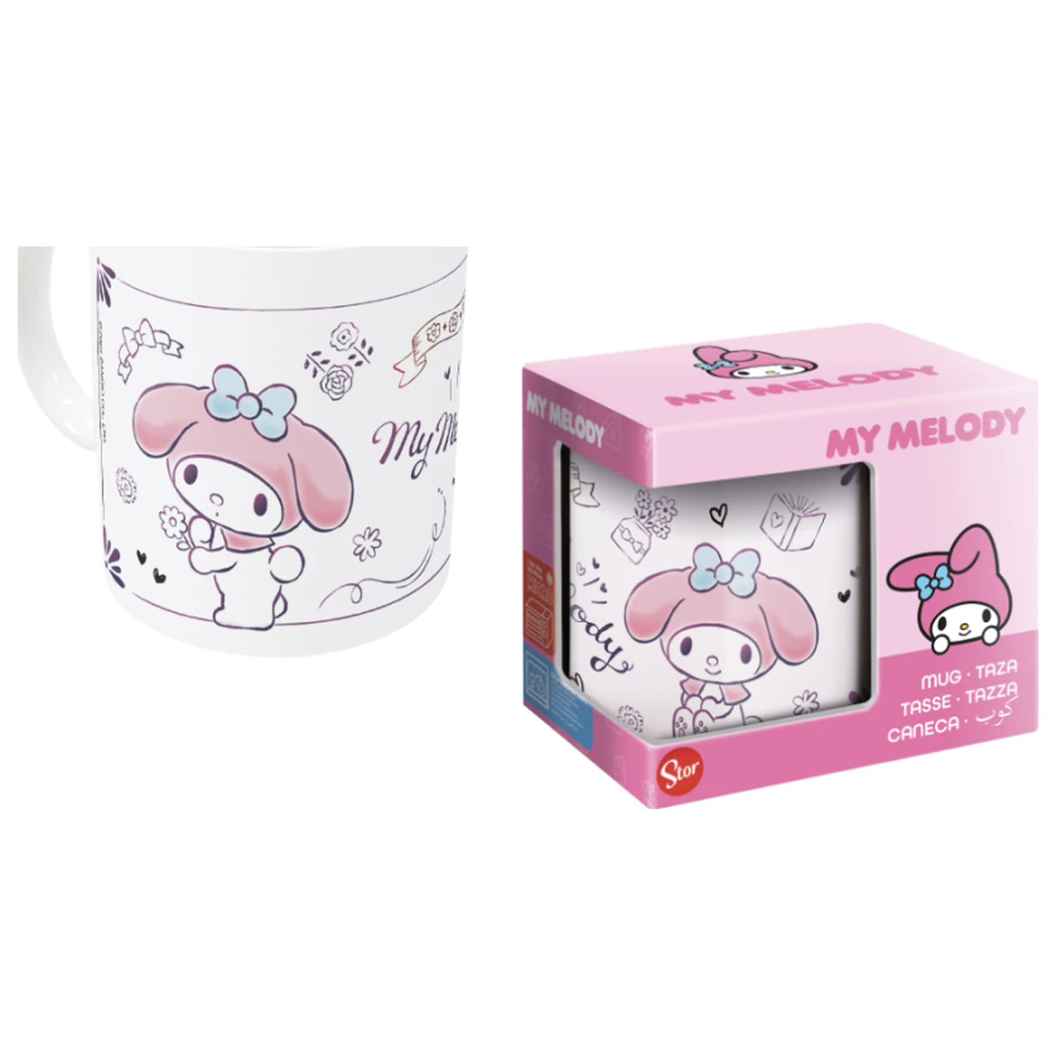 MY MELODY keramička šalica 325 ml fotografija proizvoda
