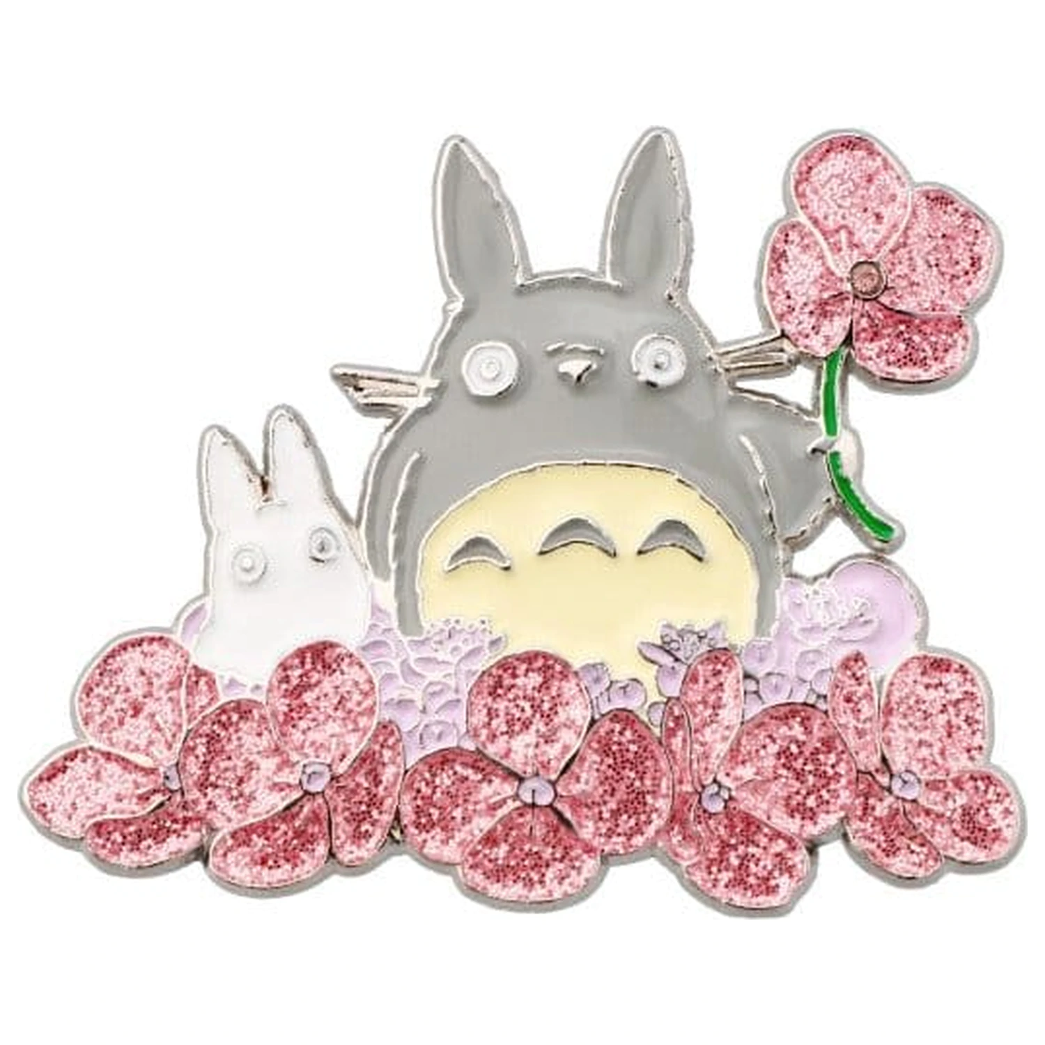 My Neighbor Totoro Metalna broš Veliki i Mali Totoro fotografija proizvoda