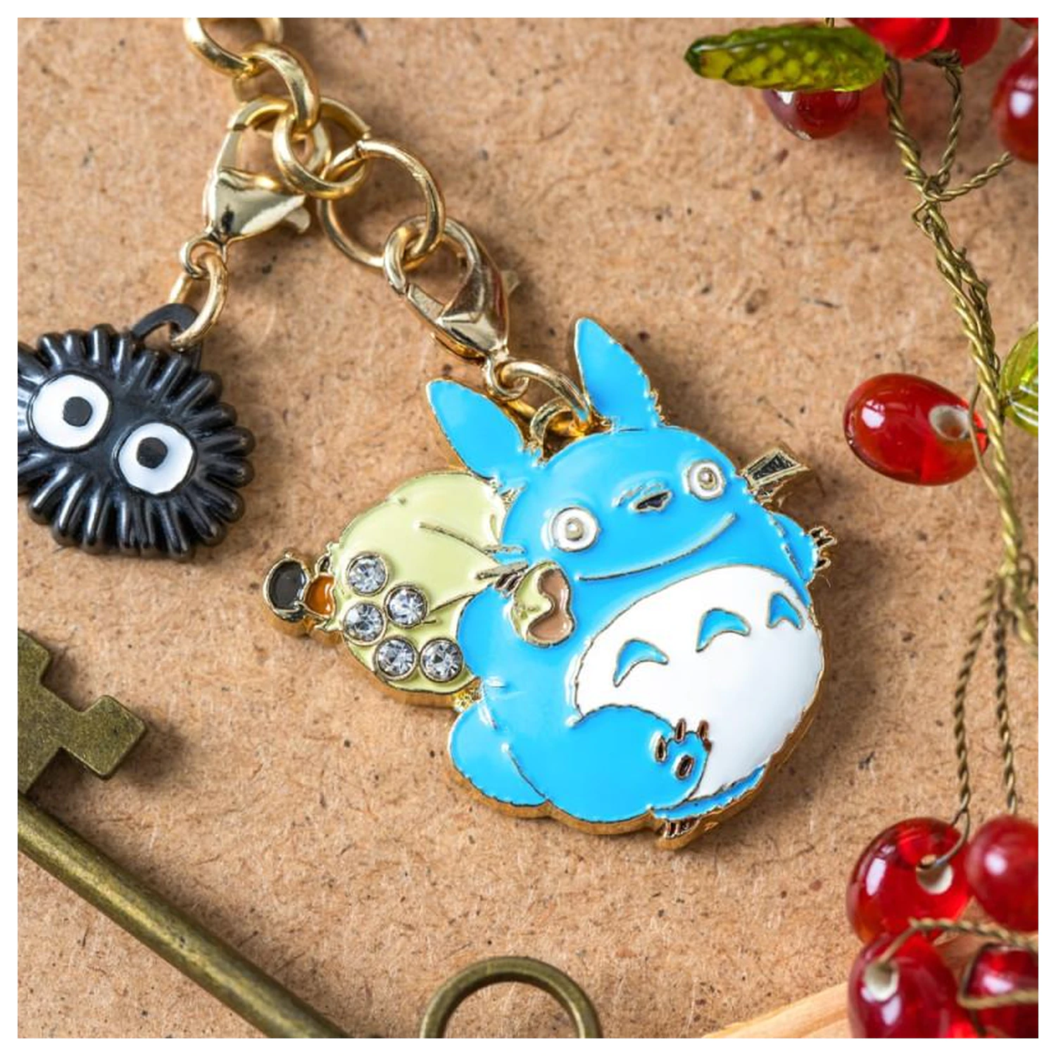 My Neighbor Totoro Blue Totoro lančić s privjescima fotografija proizvoda