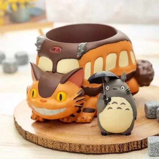 My Neighbor Totoro Diorama / Kutija za pohranu Catbus & Totoro fotografija proizvoda