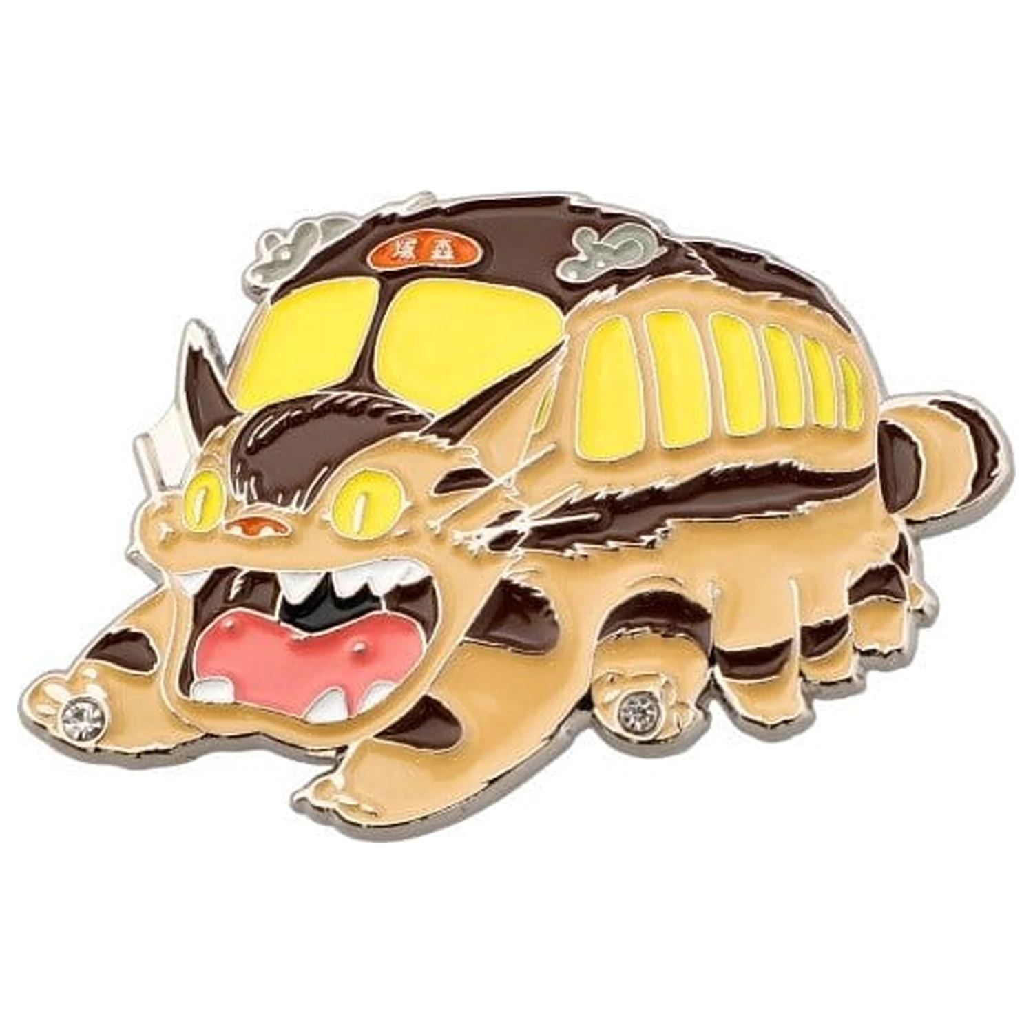 My Neighbor Totoro Metalna broš Catbus fotografija proizvoda
