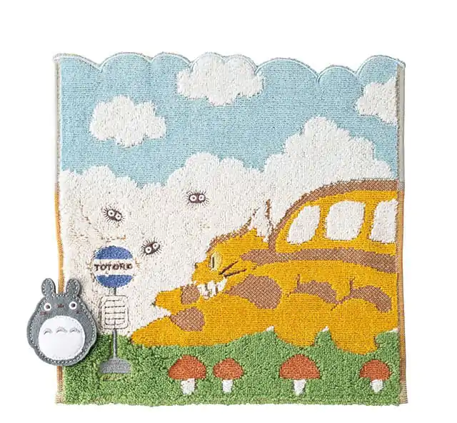 My Neighbor Totoro Mini Ručnik Catbus on it's way 25 x 25 cm fotografija proizvoda