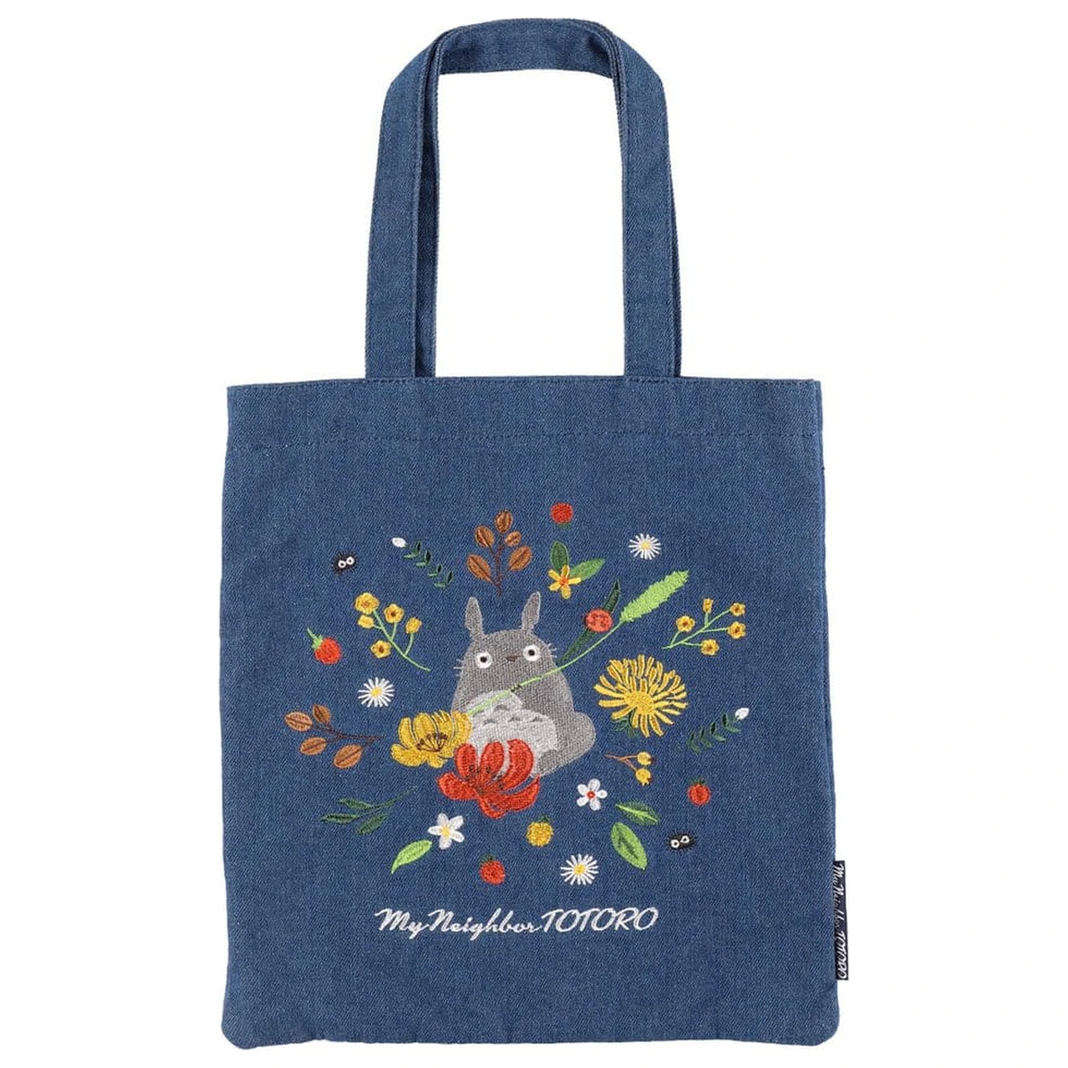 My Neighbor Totoro platnena torba Denim Totoro & Flower Wreath fotografija proizvoda