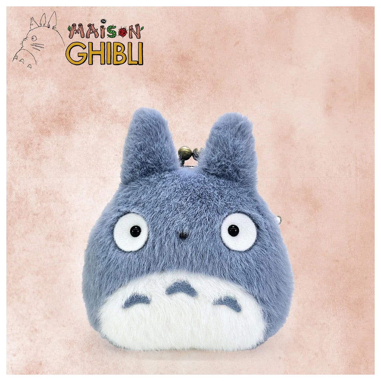 My Neighbor Totoro Funwari plišani novčanik za kovanice Medium Totoro fotografija proizvoda