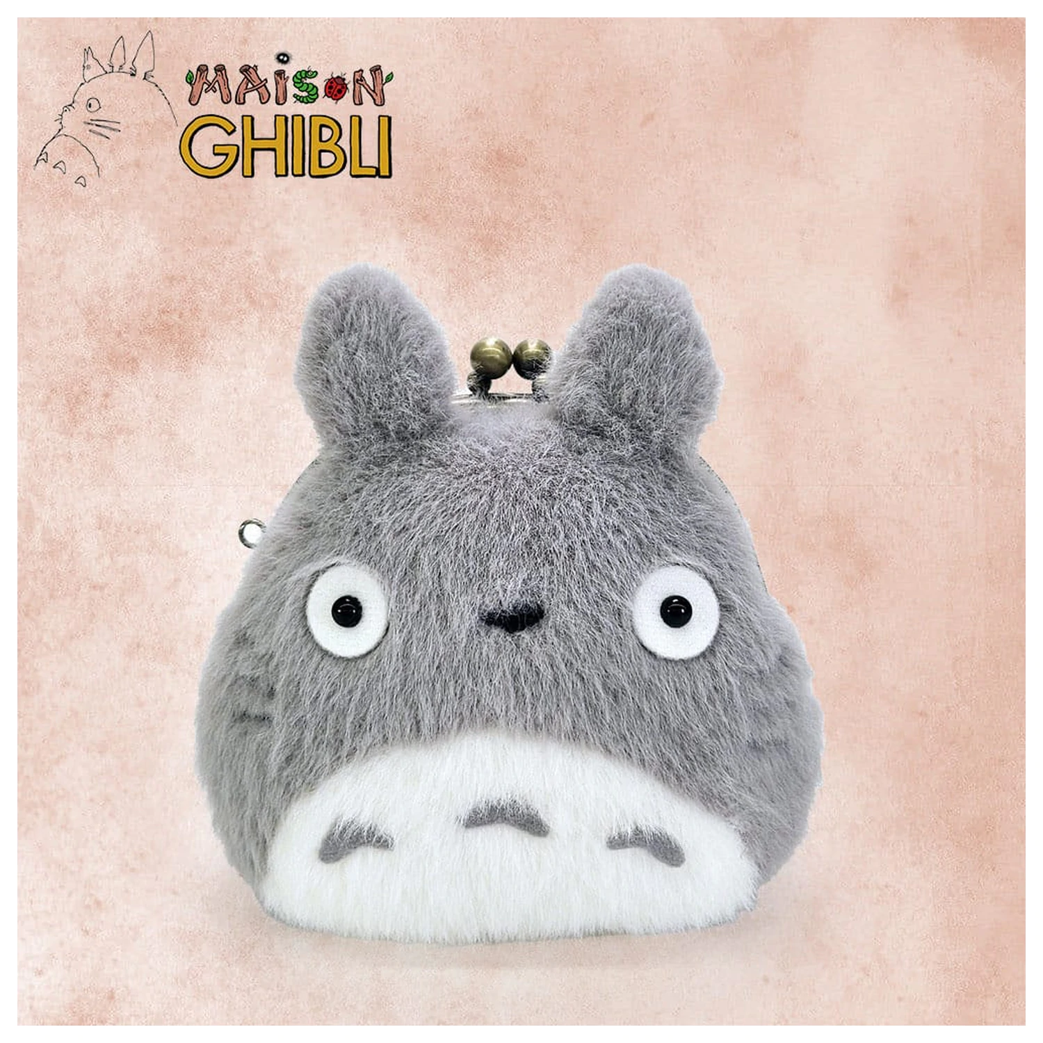 My Neighbor Totoro Funwari plišana torbica za novčiće, veliki Totoro fotografija proizvoda