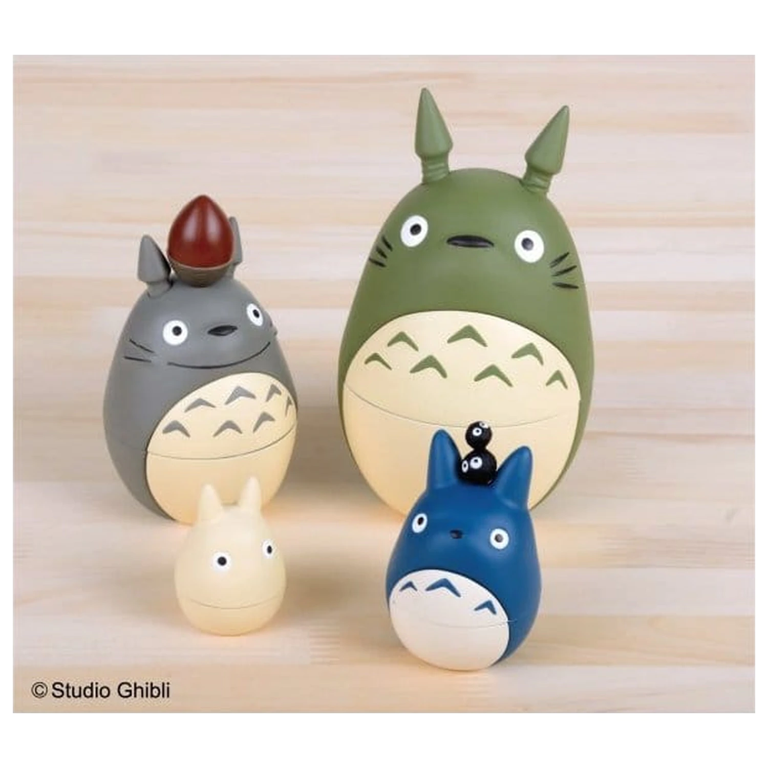 My Neighbor Totoro Matryoshka Mini figure Totoro fotografija proizvoda