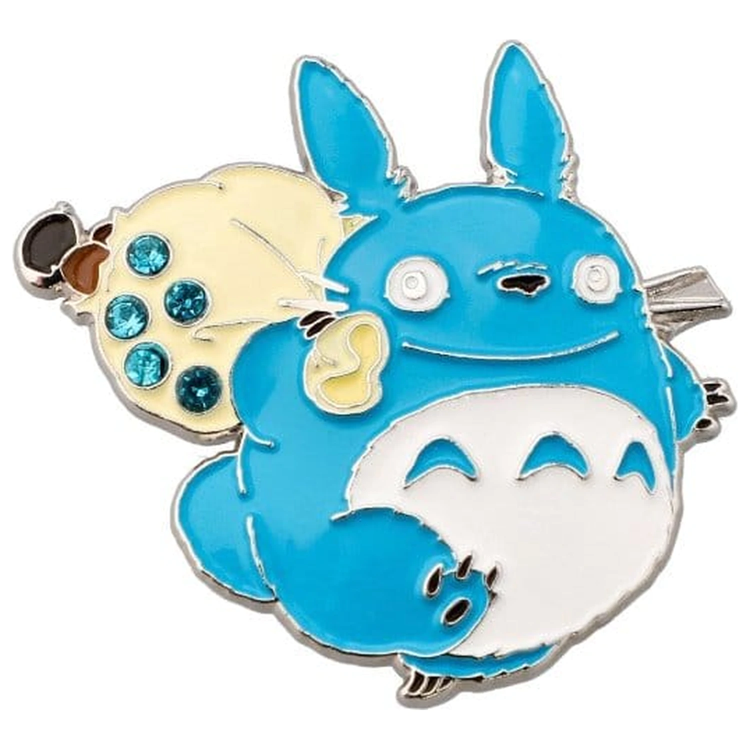 My Neighbor Totoro Metalna broš Srednji Totoro fotografija proizvoda