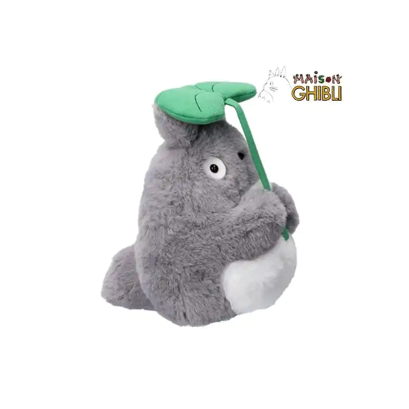 My Neighbor Totoro Nakayoshi Plišana figura Big Totoro s listom 21 cm fotografija proizvoda