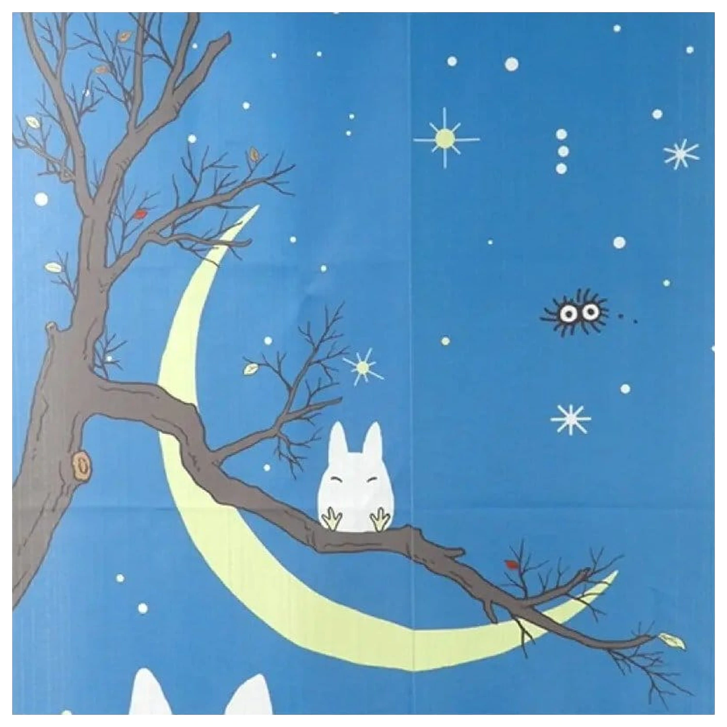 My Neighbor Totoro Noren zavjesa Totoro & snowman fotografija proizvoda