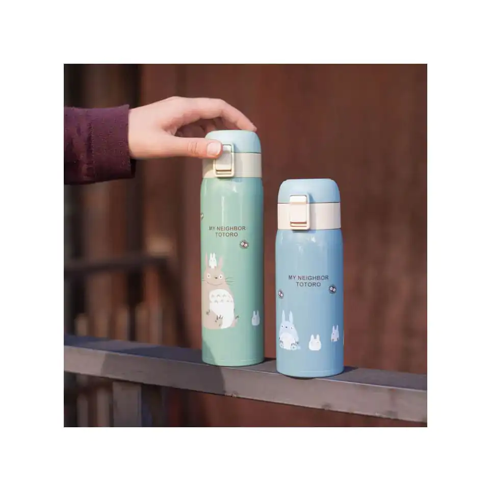My Neighbor Totoro Bočica za vodu na jedno guranje Mat Plava 350 ml fotografija proizvoda