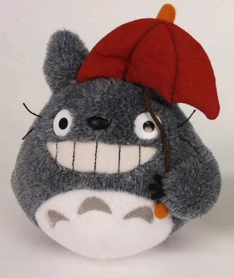 My Neighbor Totoro Plišana figura Totoro Crveni kišobran 15 cm fotografija proizvoda