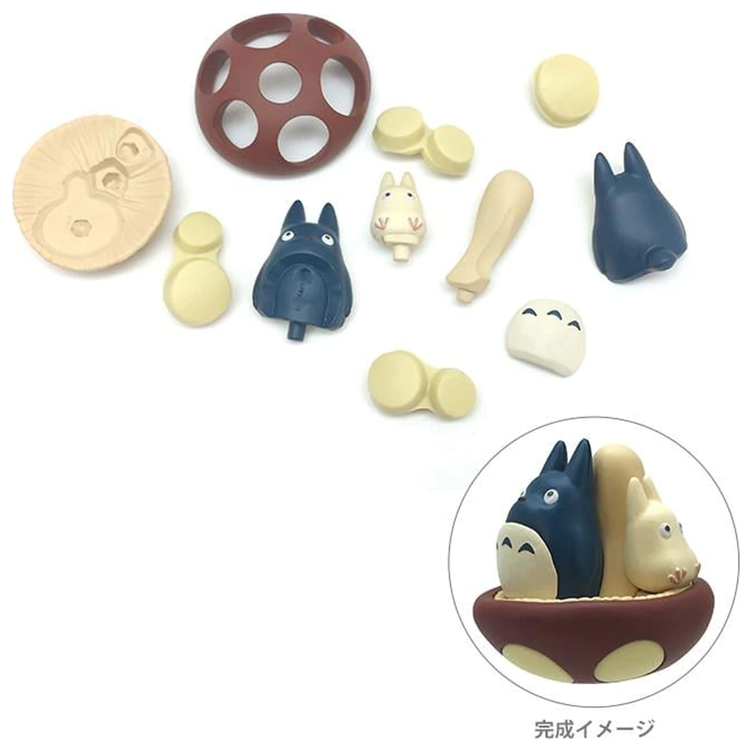My Neighbor Totoro mala figurica za pauzu Kumukumu 5 cm fotografija proizvoda