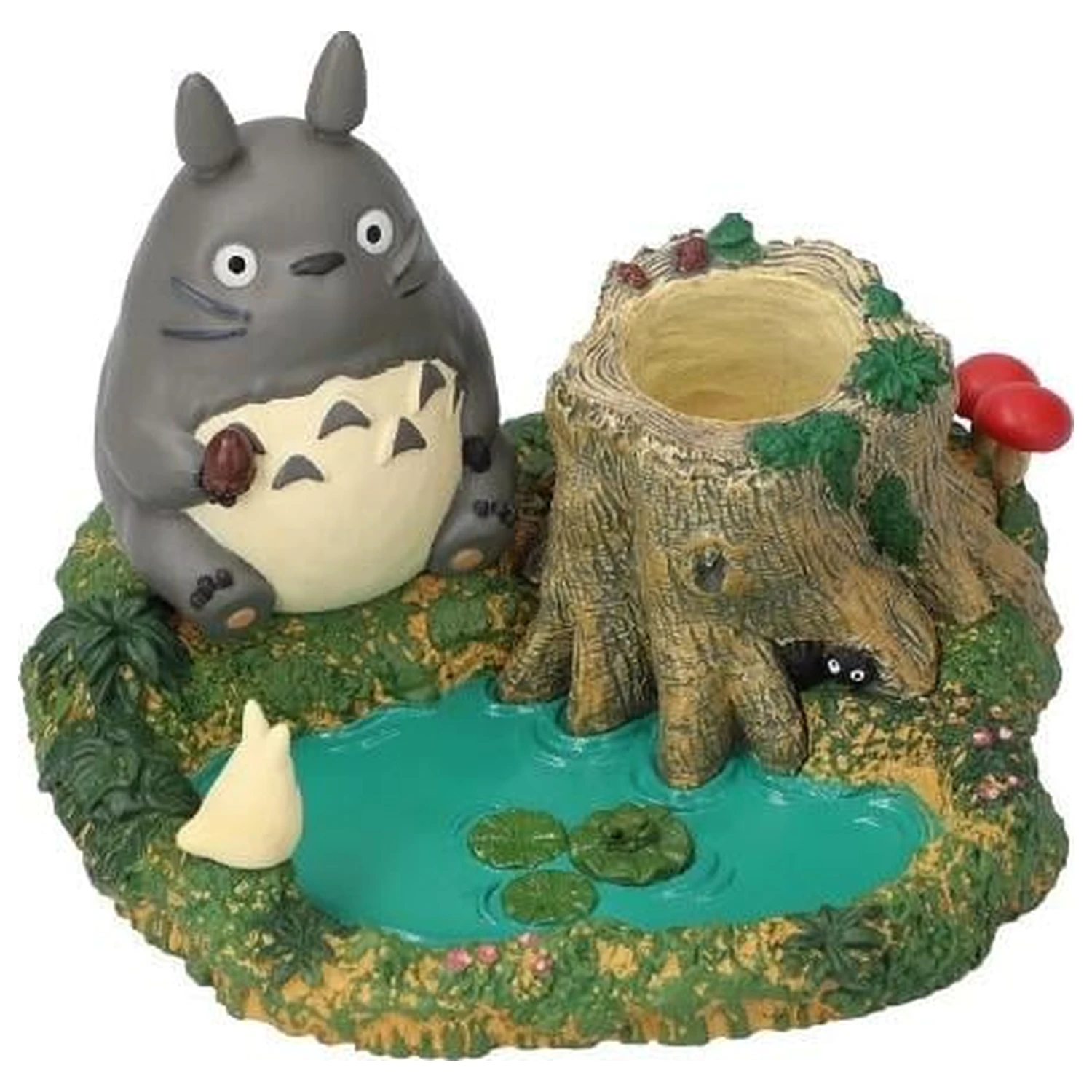 My Neighbor Totoro Totoro pored ribnjaka figura držač za olovke fotografija proizvoda