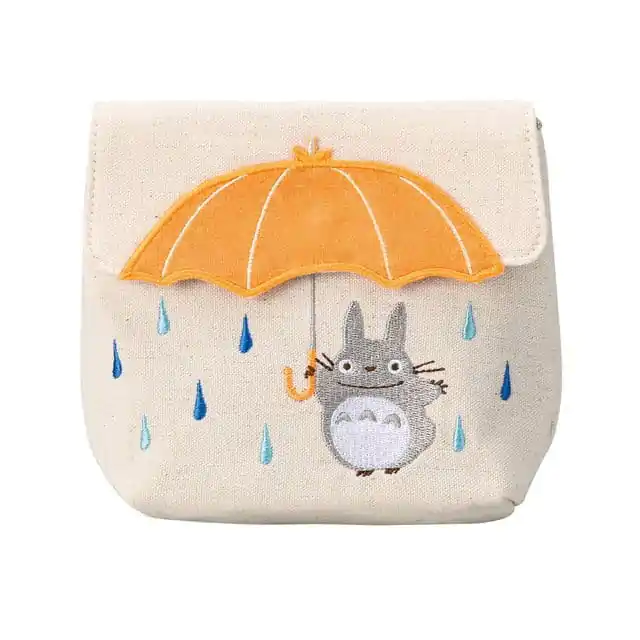 My Neighbor Totoro novčanik za kovanice Totoro narančasti kišobran fotografija proizvoda