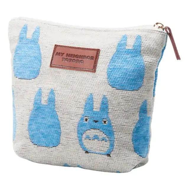 My Neighbor Totoro Pouch Totoro Silhouette Blue - Torbica Totoro Silhouette Blue fotografija proizvoda