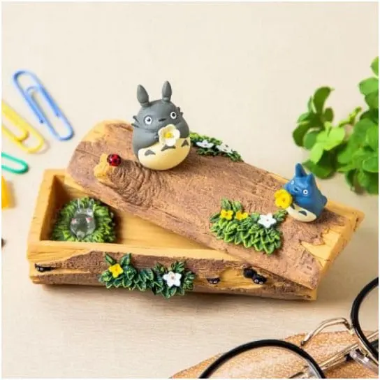 My Neighbor Totoro diorama / kutija za pohranu Totoro Trumpet 8 cm fotografija proizvoda