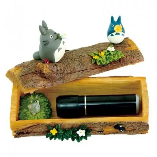 My Neighbor Totoro diorama / kutija za pohranu Totoro Trumpet 8 cm fotografija proizvoda
