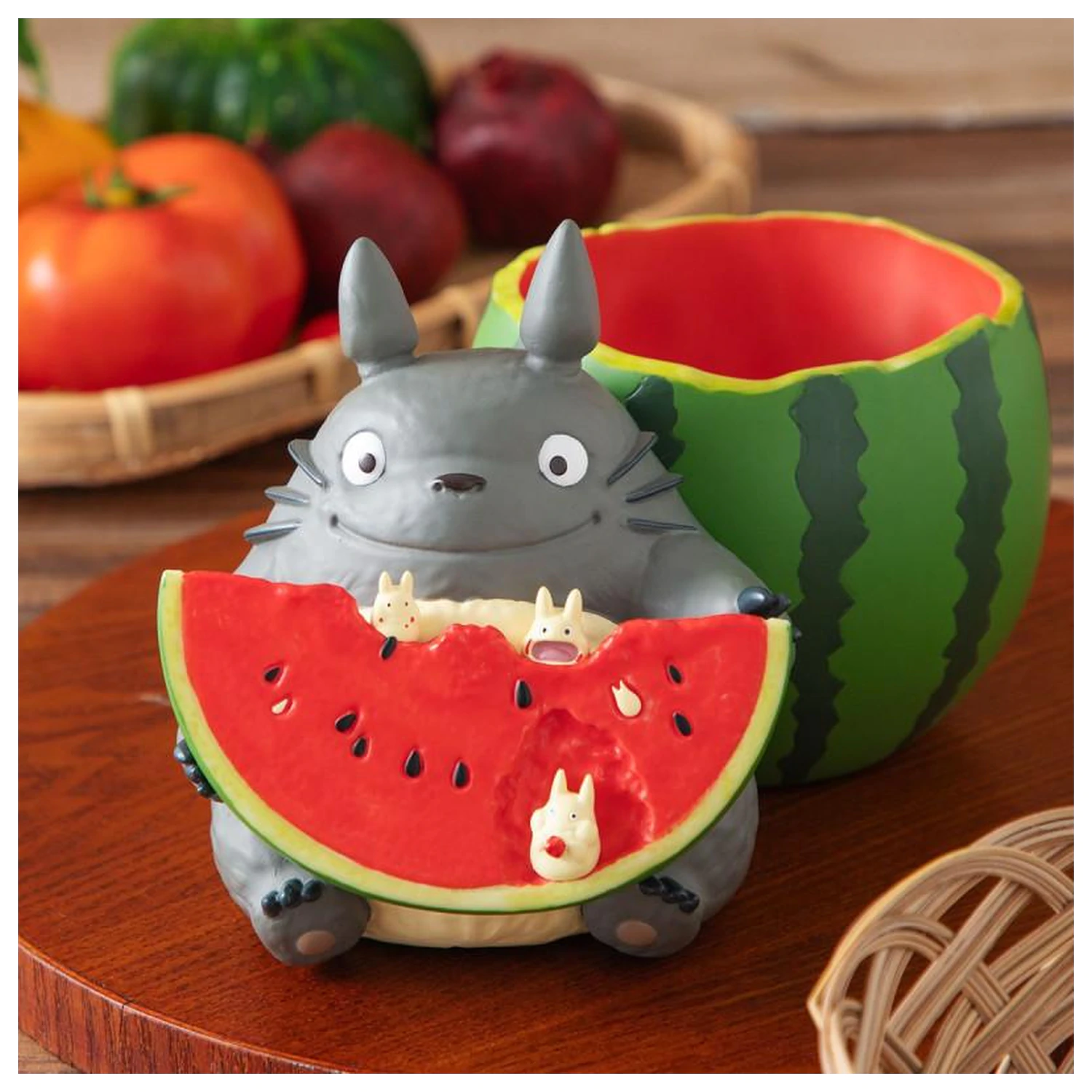 My Neighbor Totoro Totoro Okvir za posudu za cvijeće s lubenicom fotografija proizvoda