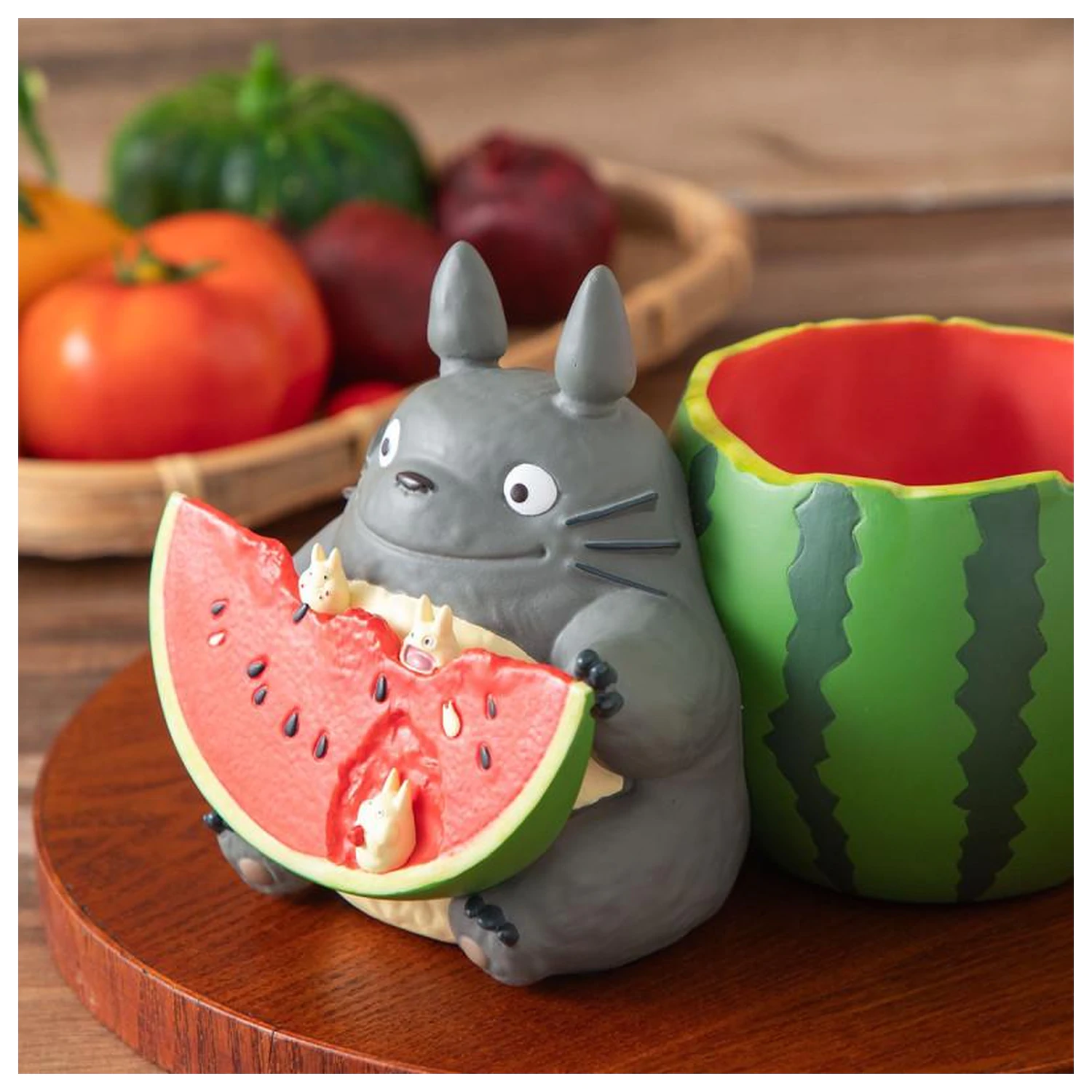 My Neighbor Totoro Totoro Okvir za posudu za cvijeće s lubenicom fotografija proizvoda