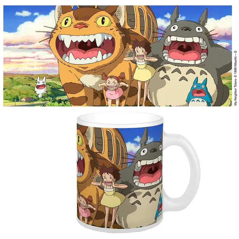 Studio Ghibli Mug Nekobus & Totoro - Šalica fotografija proizvoda