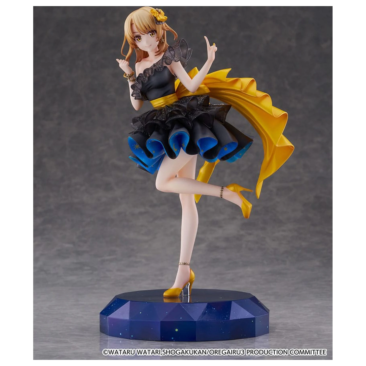 My Youth Romantic Comedy Is Wrong As I Expected. Final SHIBUYA SCRAMBLE FIGURE PVC kip 1/7 Iroha Isshiki Starry Dress Ver. 24 cm fotografija proizvoda